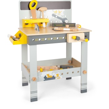 Banc de lucru copii Miniwob, 50 x 41 x 72 cm, 55 piese incluse Banc de lucru copii Miniwob, 50 x 41 x 72 cm, 55 piese incluse