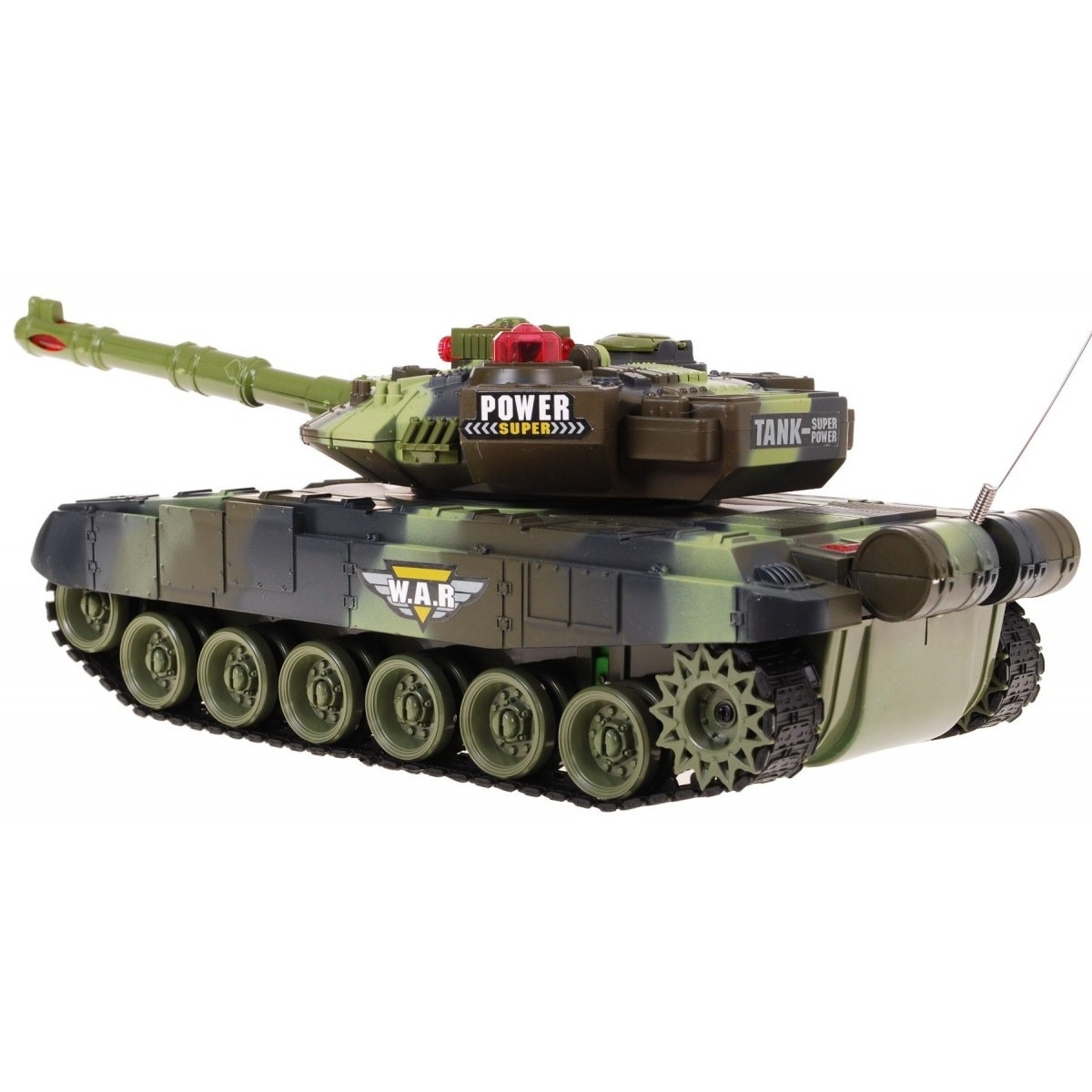 Tanc Cu Roti Tanc cu telecomanda camuflaj verde 1:14 - eMAG.ro