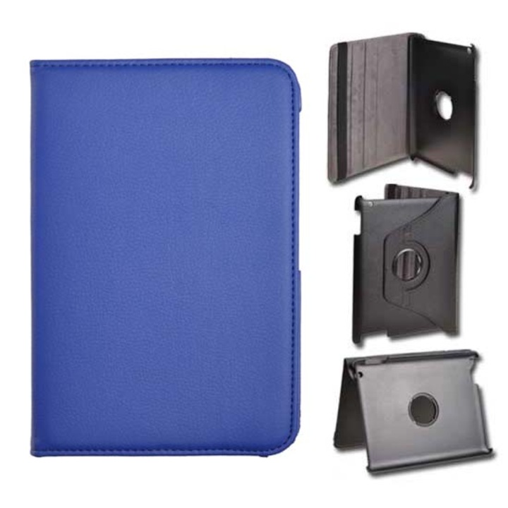 Husa Rotativa Samsung Galaxy Tab 2, Paramount, Albastru