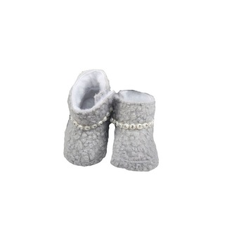 Cizmulite bebe, gri cu pietricele Cizmulite bebe, gri cu pietricele