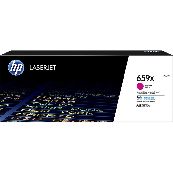 HP 659X toner, magenta, 29000 oldal, HP M856dn, MFP M776dn, MFP M776z, MFP M776zs, M856x típusokhoz