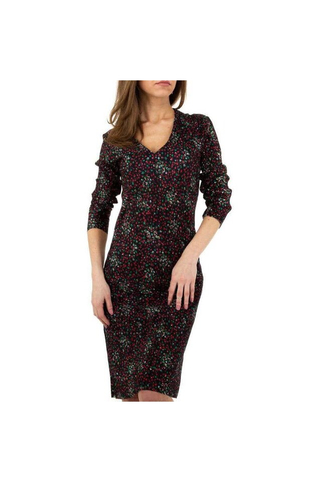 Rochie Julie P524 culoare multicolor marime S/M