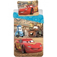 Lenjerii de pat copii, Cars 2 piese 90x140 cm, 40x55 cm Multicolor 90 x 140