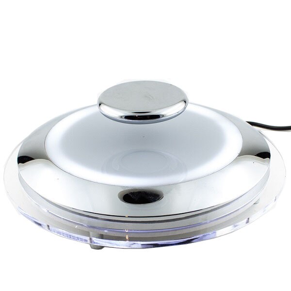 Levitator magnetic, MAGLEV, pentru expunere si afisare produse, 0-250 g, lumini led