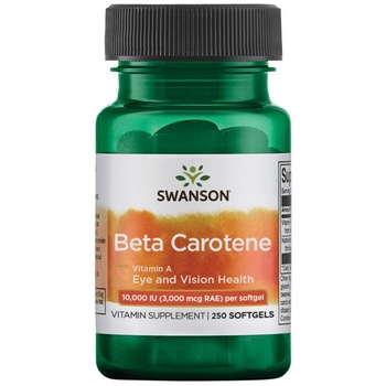 Supliment alimentar Swanson Beta Caroten Vitamina A 10,000 IU, 250 Capsule Supliment alimentar Swanson Beta Caroten Vitamina A 10,000 IU, 250 Capsule