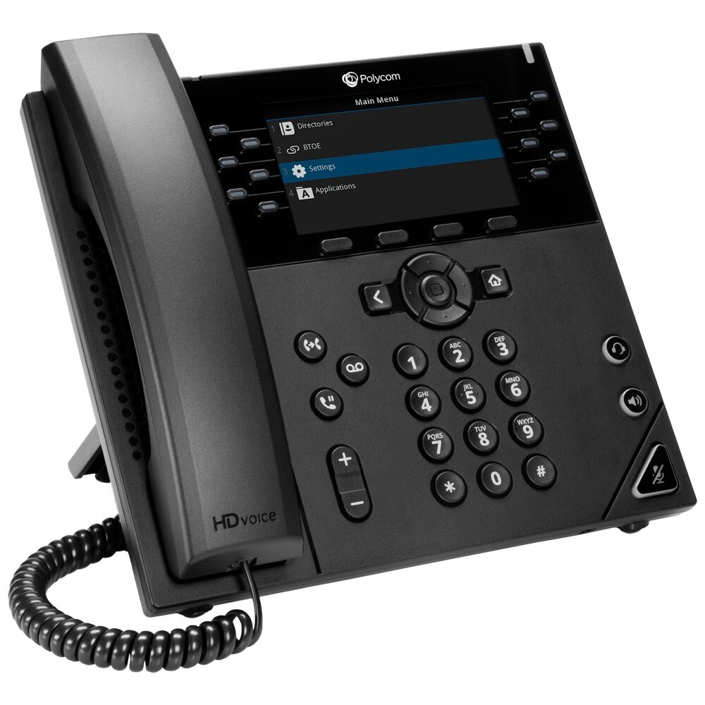 Telefon Polycom VVX 450 SFB 12-LINE IP PHONE