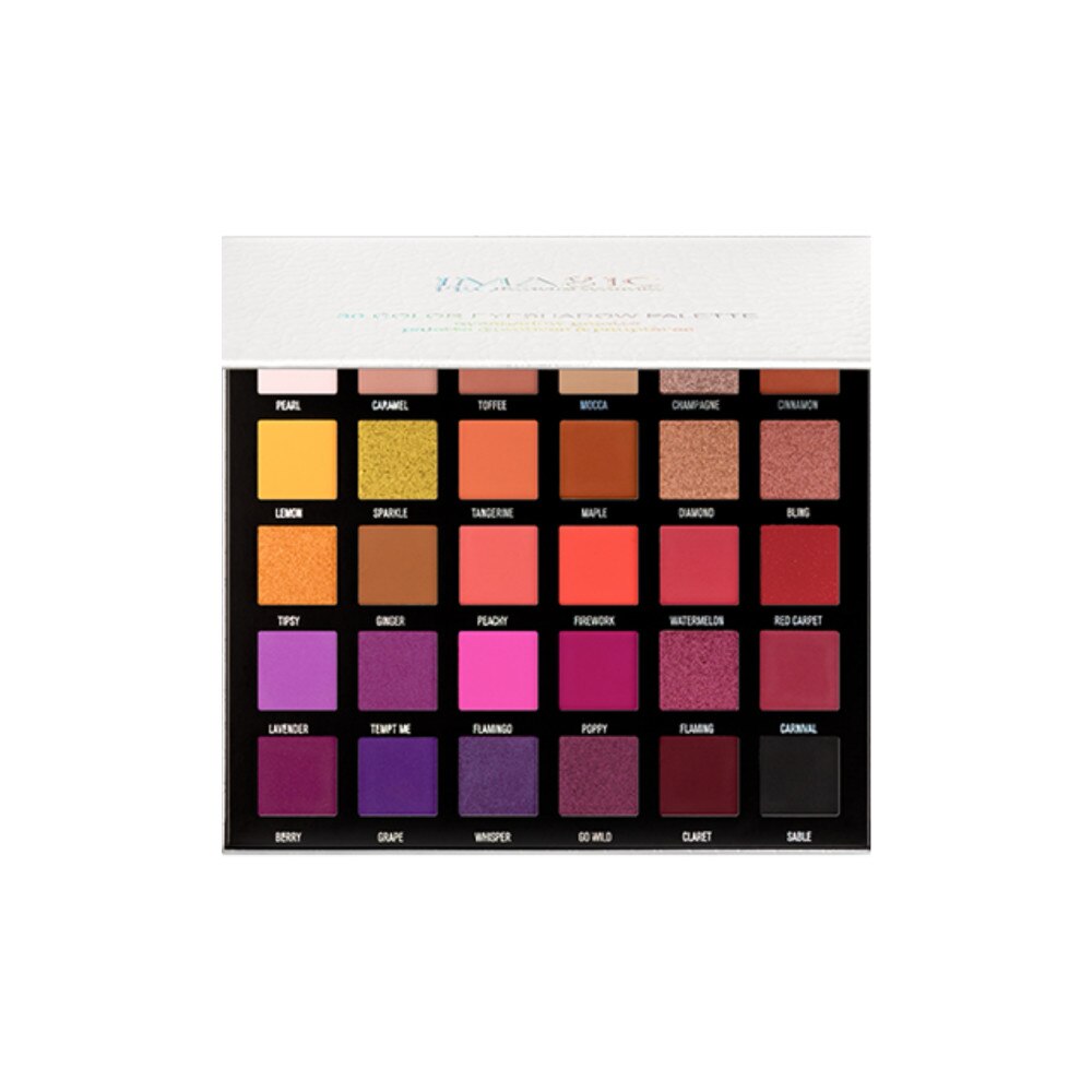 Fard de pleoape paleta cu 30 culori, Imagic, Multicolor