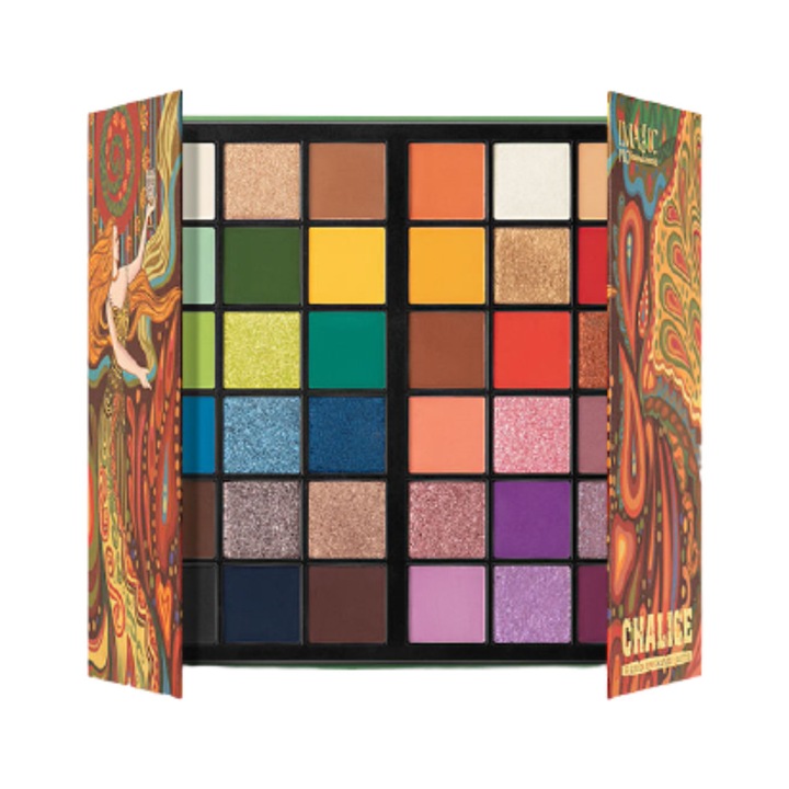 Fard de pleoape cu 36 culori, Imagic, Multicolor
