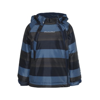 Geaca de iarna baieti, Minymo, multicolor, 98 cm, 24-30 luni Geaca de iarna baieti, Minymo, multicolor, 98 cm, 24-30 luni