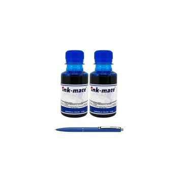 Pachet Flacon Refill Cerneala Ink-Mate 2X 100ml Cyan HP N9K05AE (304) si Pix Schneider Pachet Flacon Refill Cerneala Ink-Mate 2X 100ml Cyan HP N9K05AE (304) si Pix Schneider