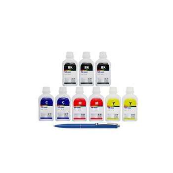 Pachet Flacon Refill Cerneala Ink-Mate 3X 500ml Negru HP C9351AE (21), 2X 500ml Cyan HP C9352AE (22), 2X 500ml Magenta HP C9352AE (22), 2X 500ml Yellow HP C9352AE (22) si Pix Schneider Pachet Flacon Refill Cerneala Ink-Mate 3X 500ml Negru HP C9351AE (21), 2X 500ml Cyan HP C9352AE (22), 2X 500ml Magenta HP C9352AE (22), 2X 500ml Yellow HP C9352AE (22) si Pix Schneider