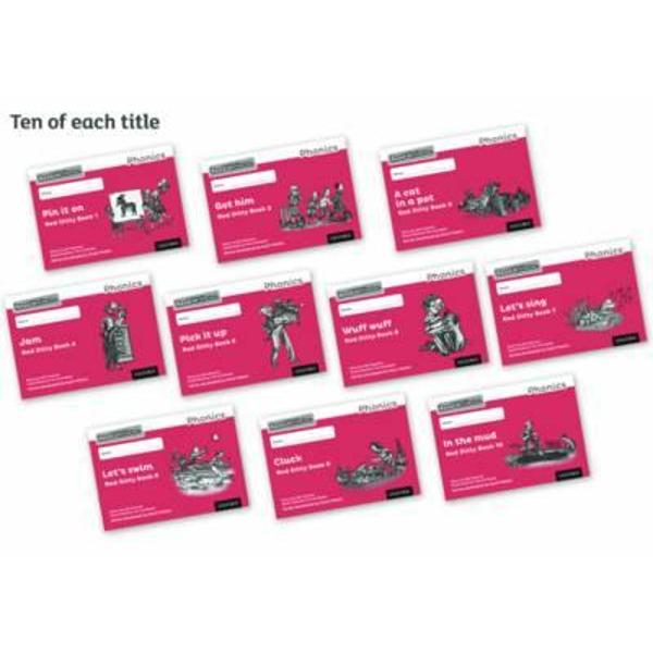 Read Write Inc. Phonics: Black and White Red Ditty Books Pac - Gill Munton