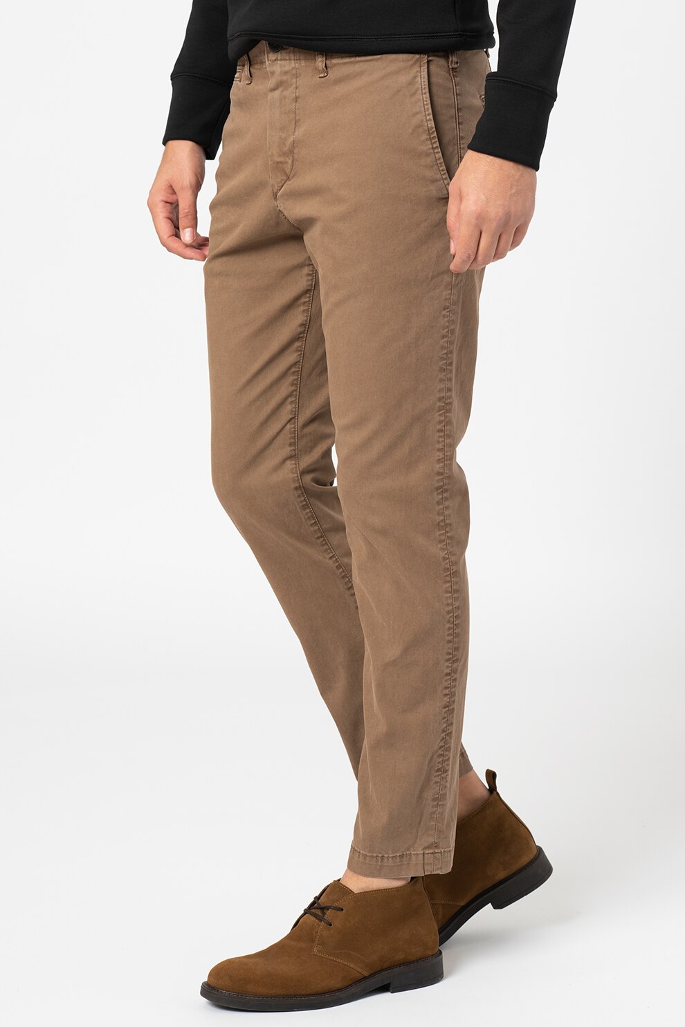 American Eagle, Pantaloni chino slim fit, Maro camel