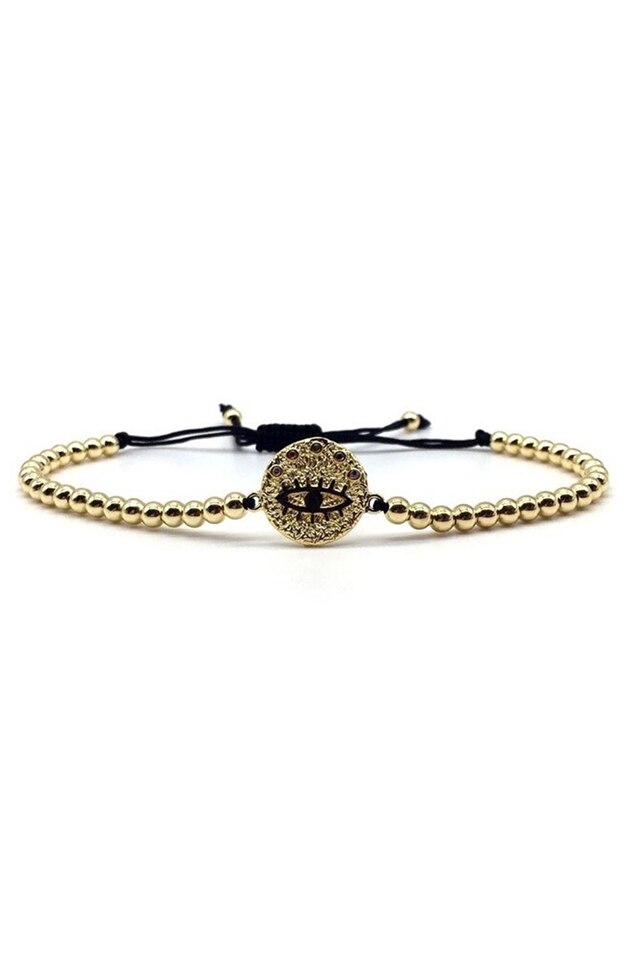 Bratara Look a Like, Luxury, Placata cu aur de 18K, Auriu, Reglabila