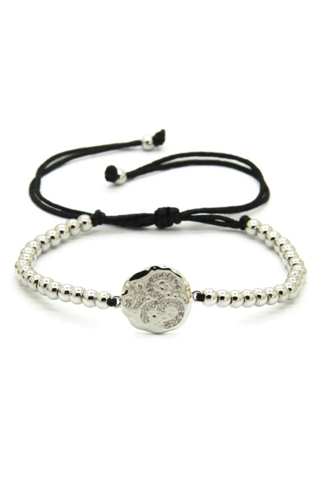 Bratara Luxury Scorpion, Placata cu aur de 24K, Zwo-236, argintie