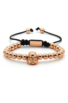 Bratara Luxury Star Wars, Placata cu aur de 24K, Zwo-234, rose Bratara Luxury Star Wars, Placata cu aur de 24K, Zwo-234, rose