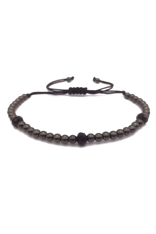 Bratara Luxury Combo No2, Placata cu aur de 18K, Zwo-154, neagra