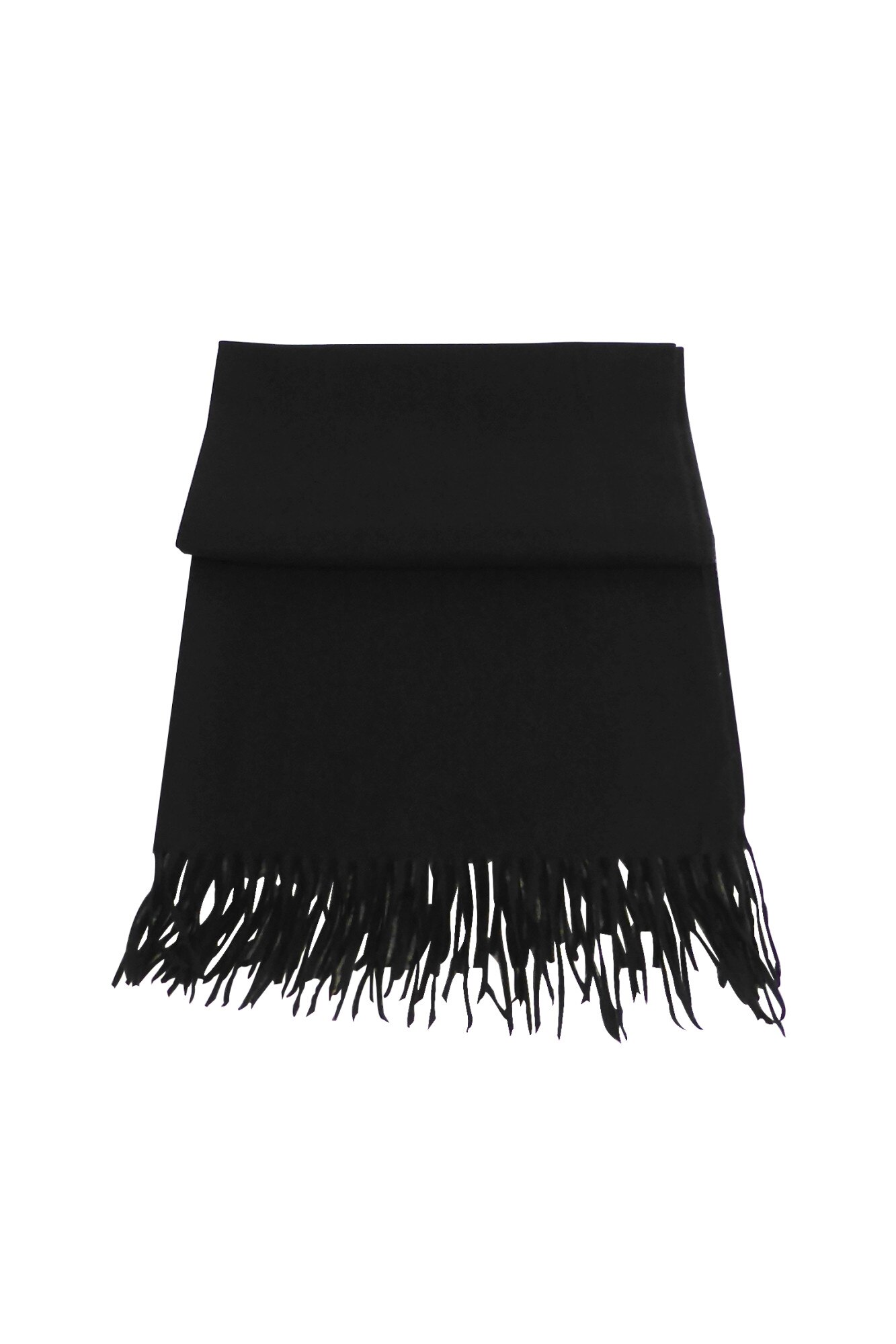 Fular 180 cm x 78 cm, uni, negru - eMAG.ro