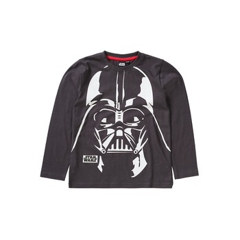 Bluza cu imprimeu Star Wars by Disney baieti, gri antracit, 116/122 cm, 5-7 ani Bluza cu imprimeu Star Wars by Disney baieti, gri antracit, 116/122 cm, 5-7 ani