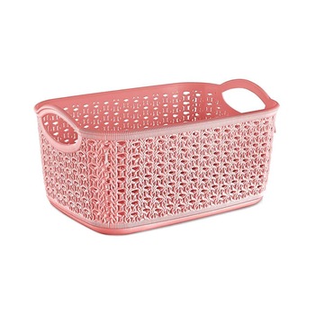 Cos Cu Manere Impletit, Nr 1, Miss Collection, 6 L, Roz Cos Cu Manere Impletit, Nr 1, Miss Collection, 6 L, Roz