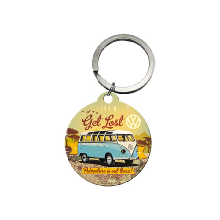 Volkswagen – VW Bulli – Get Lost kulcstartó