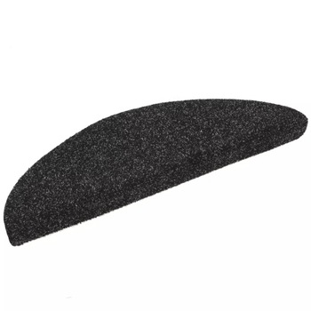 Set de 15 covorase autocolante de scari, vidaXL, Polipropilena, 500 g/m², 3 mm, 54 x 16 x 4 cm, Negru Set de 15 covorase autocolante de scari, vidaXL, Polipropilena, 500 g/m², 3 mm, 54 x 16 x 4 cm, Negru