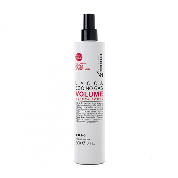 FAIPA Three 3 Serum Ohne Öl – 300 Ml, Für Leichten Glanz, Definierte Locken & Weniger Frizz, Hitzeschützend