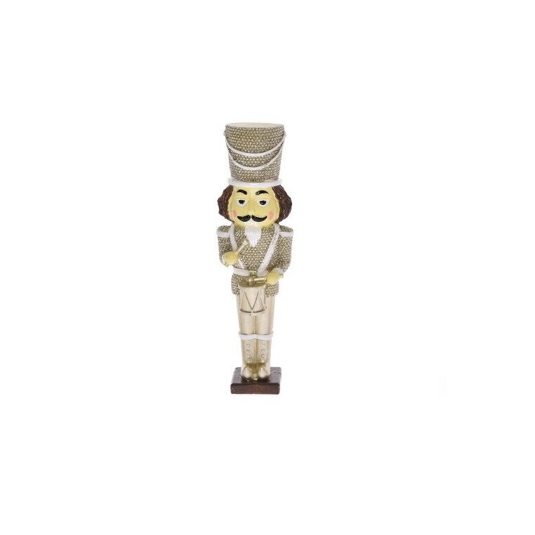Figurina Spargator de nuci auriu, 16.5 cm