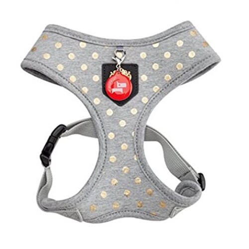 Ham caini Puppia Modern Dotty A, gri, L