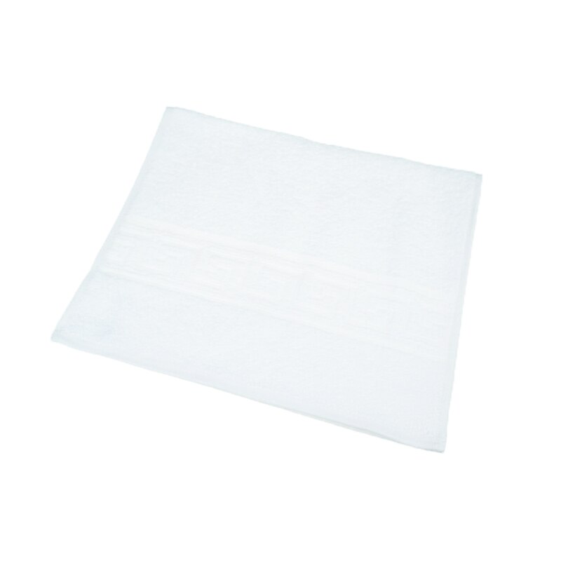 Prosop din bumbac pentru botez NN PBP2-AL, Alb