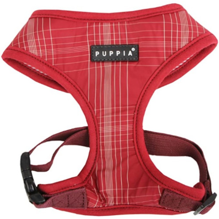 Ham caini Puppia Cyber Space, visiniu, L