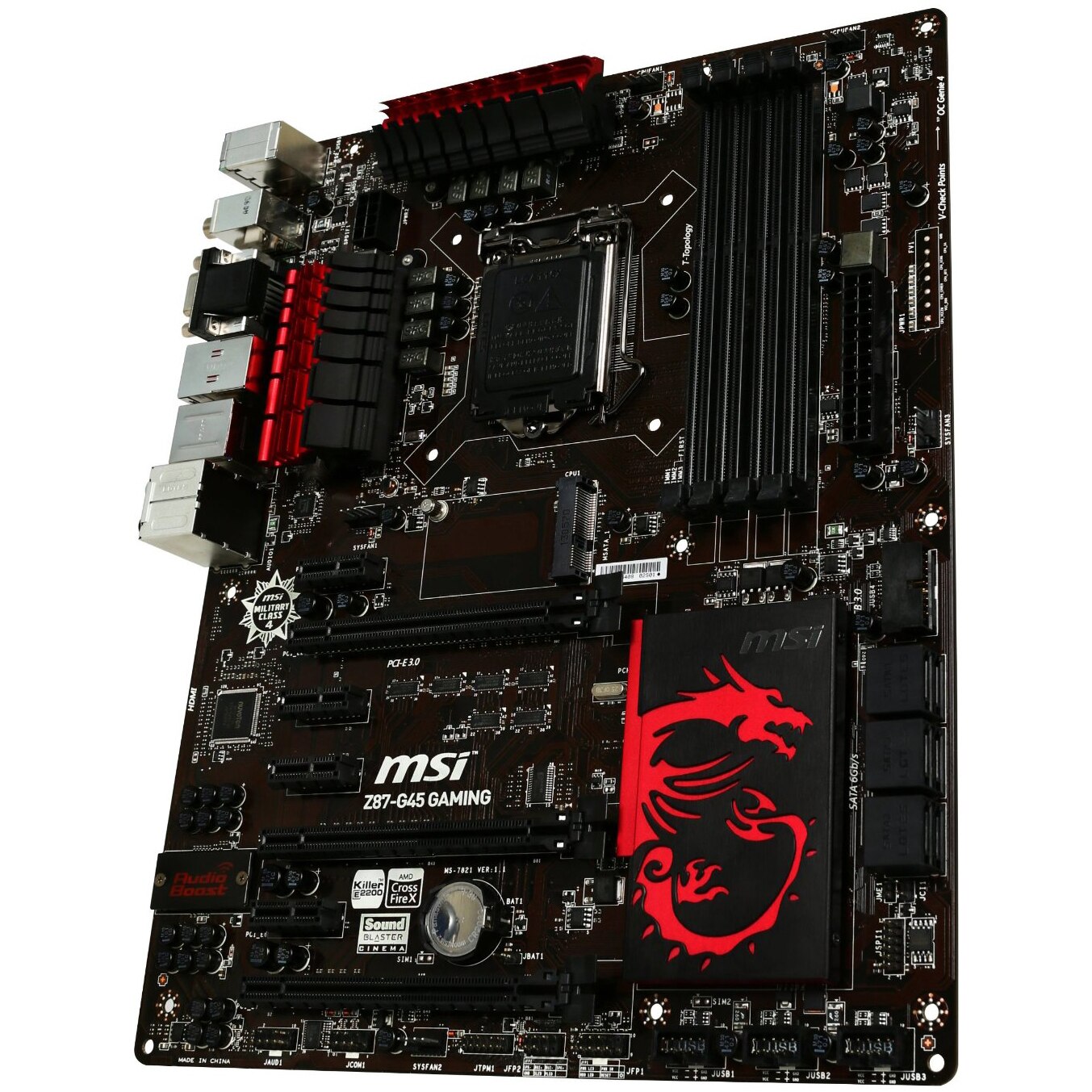 Placa de baza MSI Z87-G45 Gaming, Socket 1150 - eMAG.ro