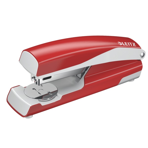 Capsator Leitz 5502, 24/6, 30 coli, Rosu