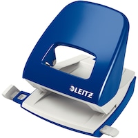 Perforator metalic Leitz 5008 NeXXt Series, 30 coli, Albastru