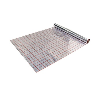 Folie tacker cu aluminiu pentru incalzire in pardoseala, rola 50 mp Folie tacker cu aluminiu pentru incalzire in pardoseala, rola 50 mp