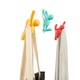 Cuier din plastic Buddy Hook, 7.6 x 16.5 x 7.6 cm, Multicolor