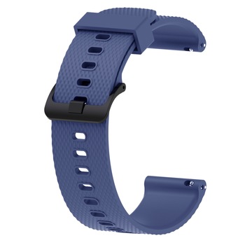 Curea ceas silicon compatibil Garmin Vivoactive 3 , albastru inchis Curea ceas silicon compatibil Garmin Vivoactive 3 , albastru inchis