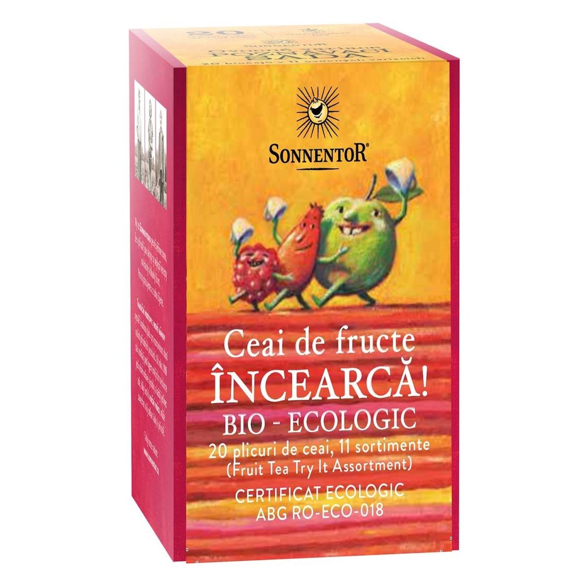 Ceai Plic Mix Fructe - Incearca 20Plic Ai Eco