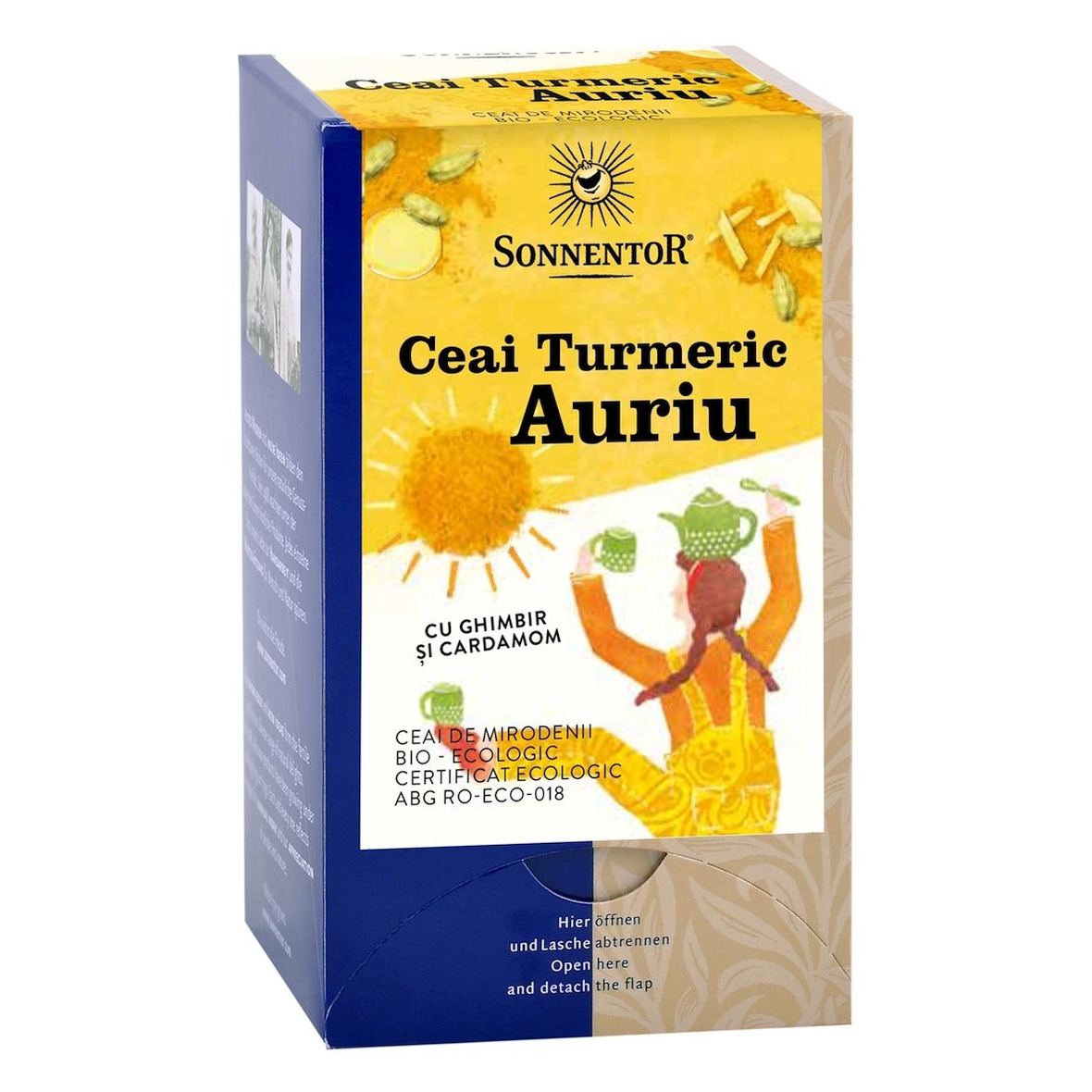 Ceai Turmeric Auriu 18Plic Ai Eco