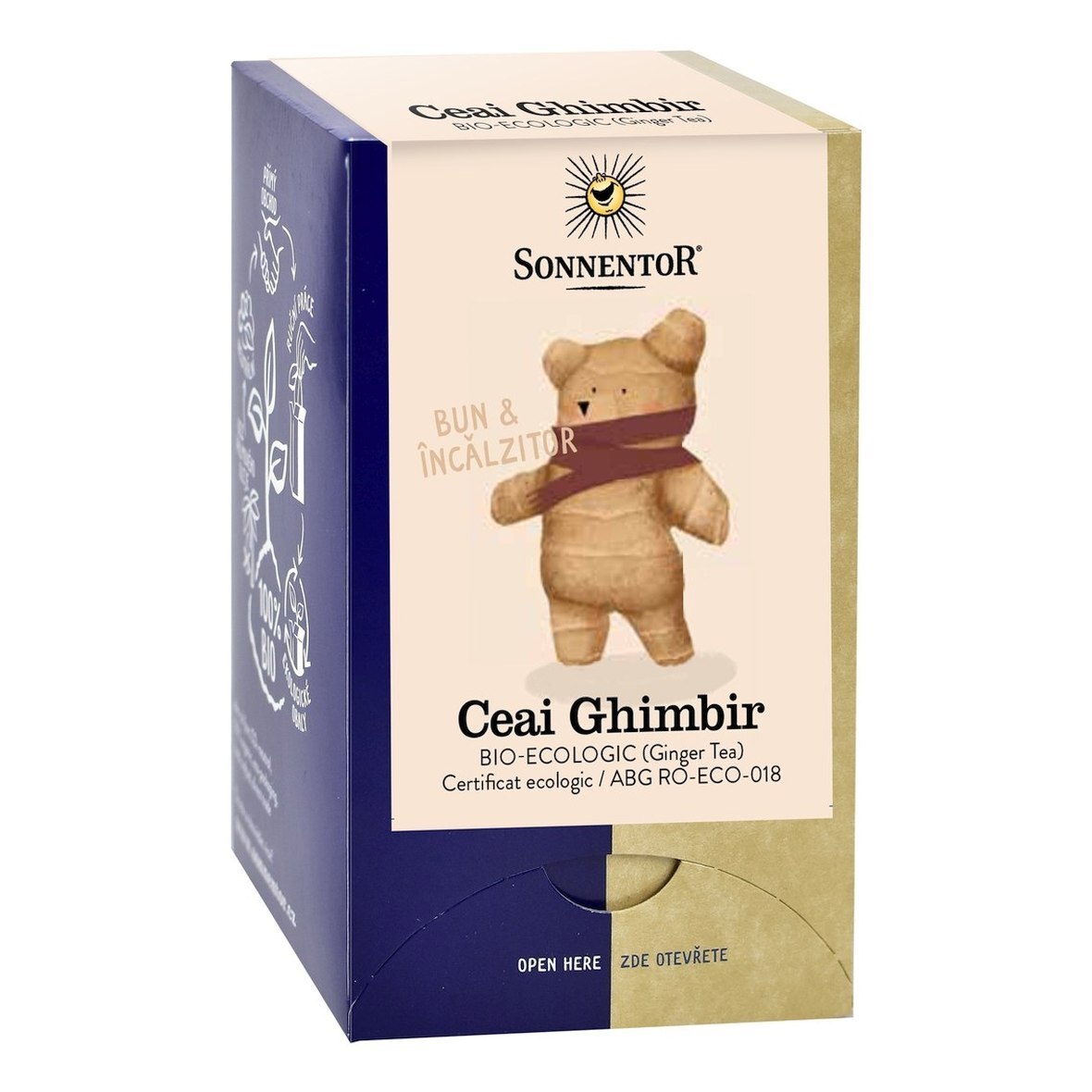Ceai Plic Ghimbir 18Plic Ai Eco
