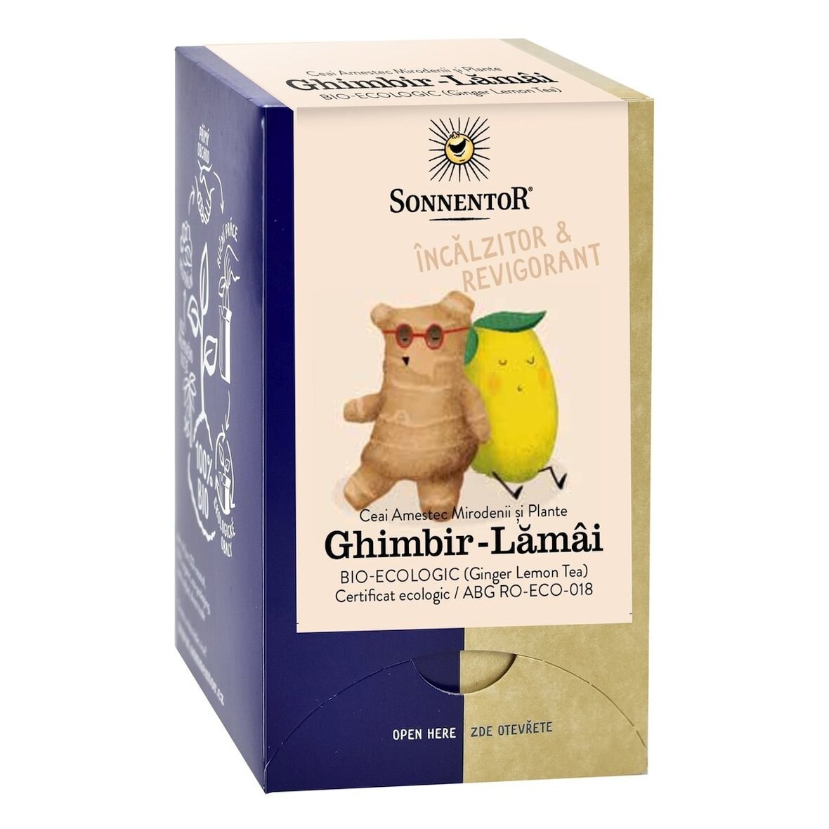 Ceai Plic Ghimbir Lamai 18Plic Ai Eco