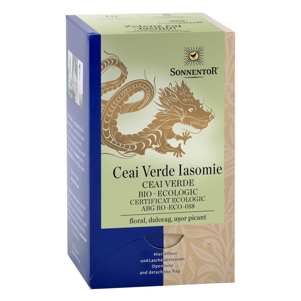 Ceai Plic Verde Iasomie 18Plic Ai Eco