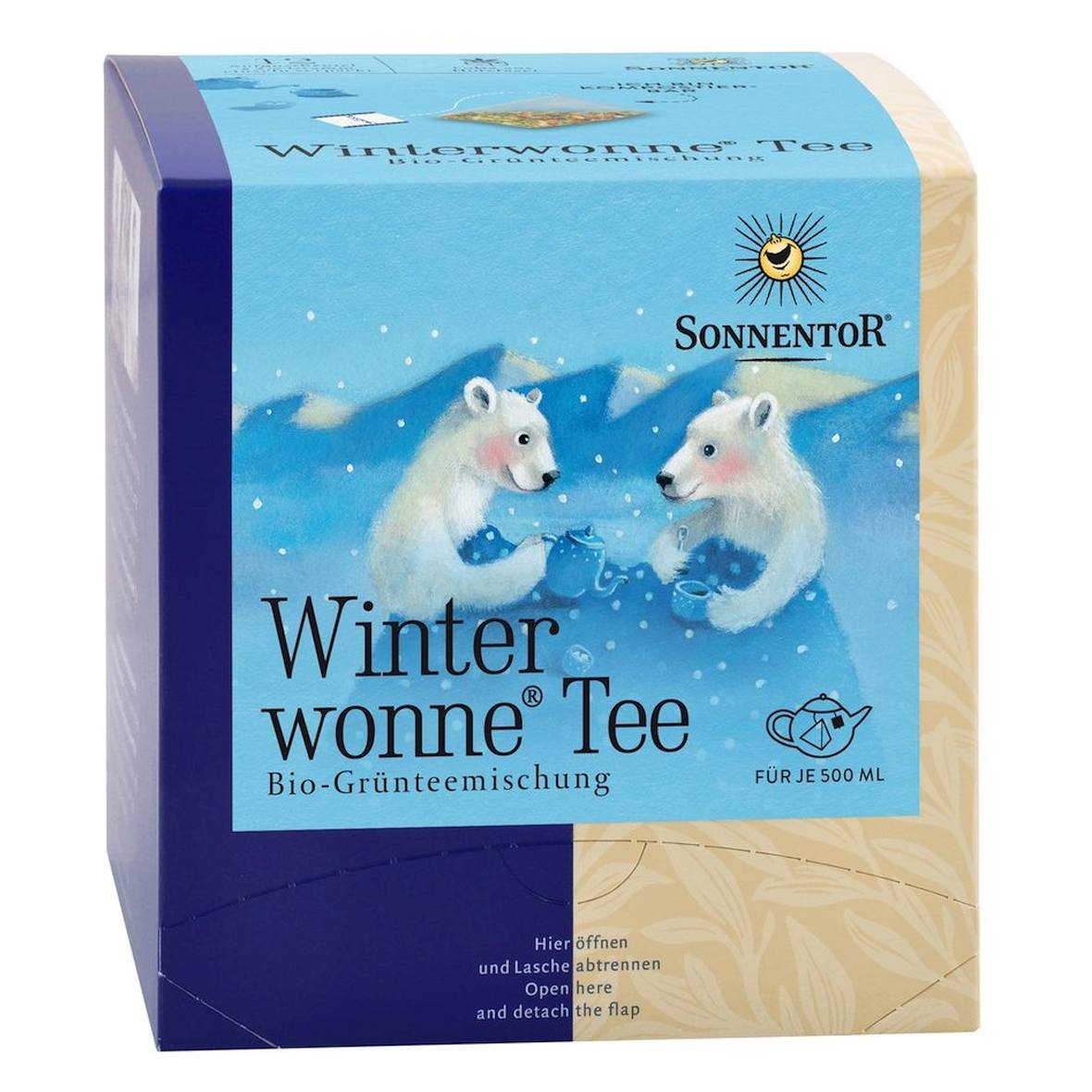 Ceai Premium Deliciul Iernii, Ceai Verde, 12Filtre Cana Eco