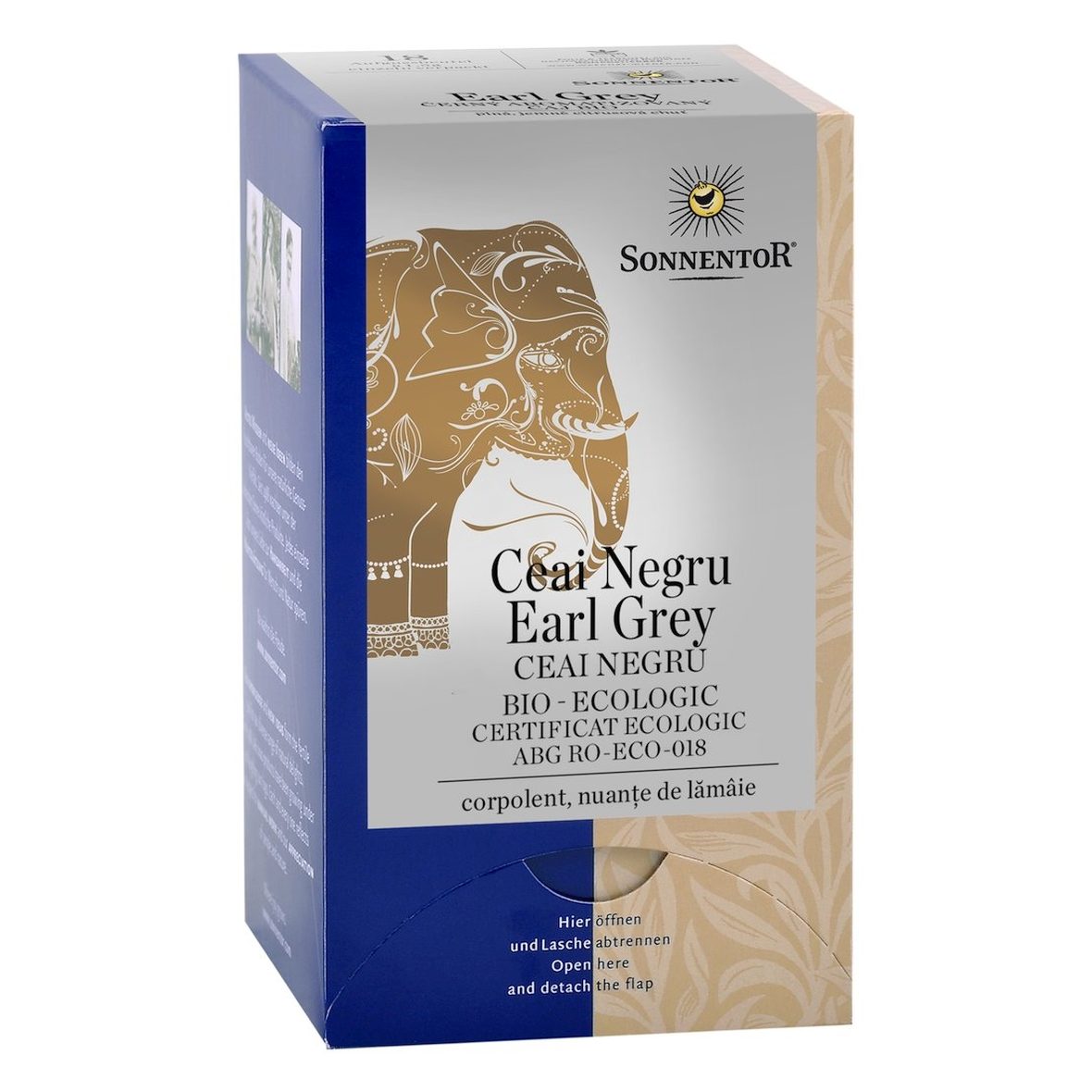 Ceai Plic Negru Earl Grey 18Plic Ai Eco