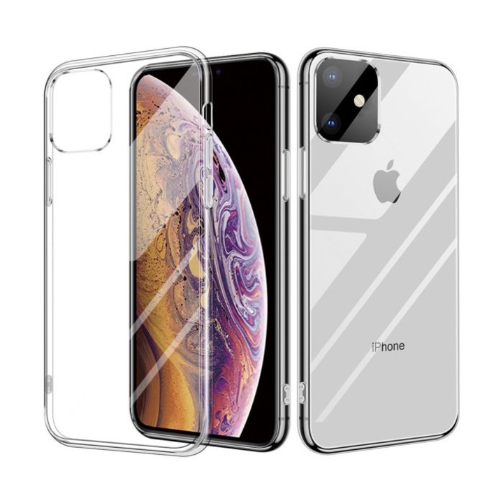 Силиконов гръб NORDIC, Apple iPhone 12 Mini, Classic Air, Прозрачен