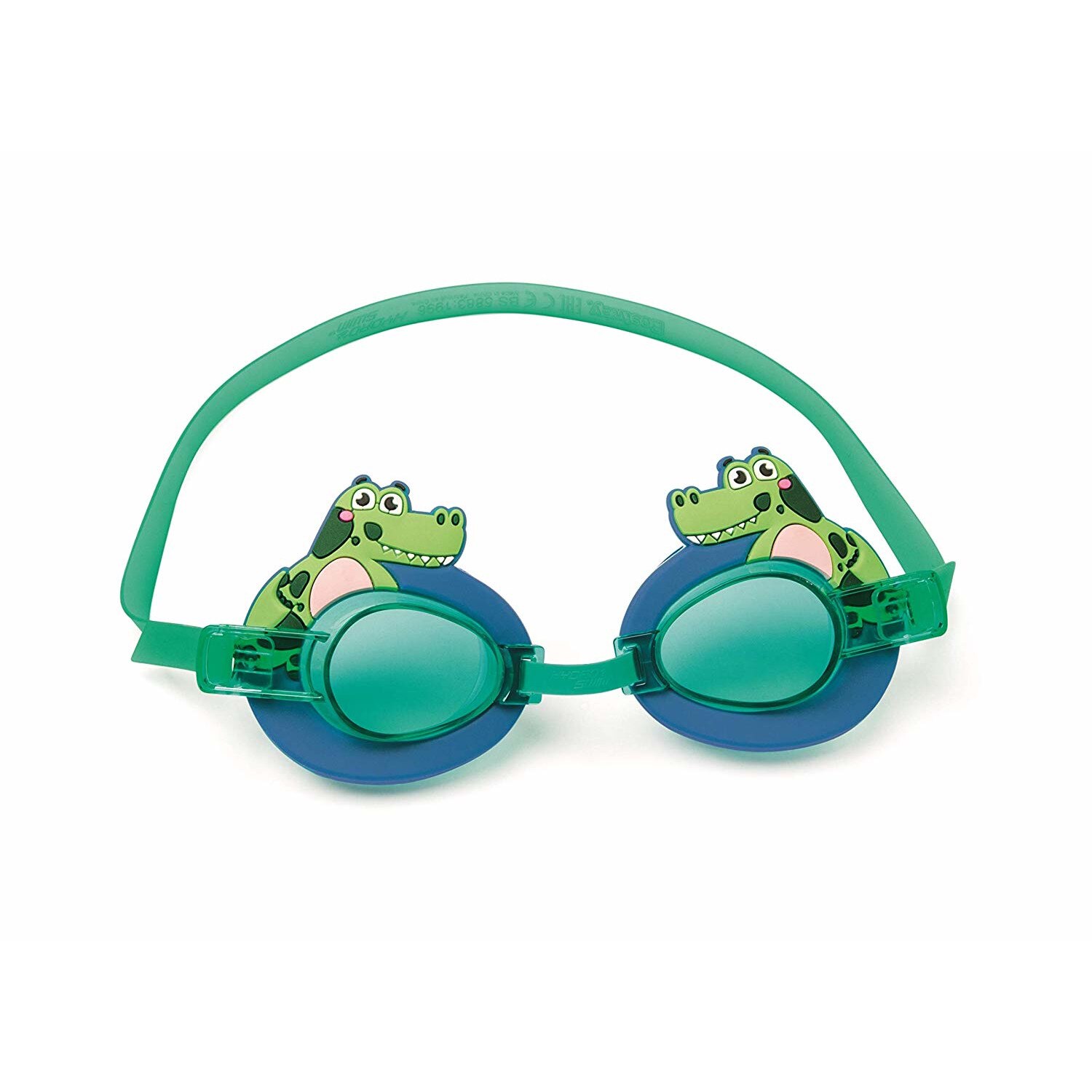Ochelari protectie inot, Bestway, PDQ, Verde