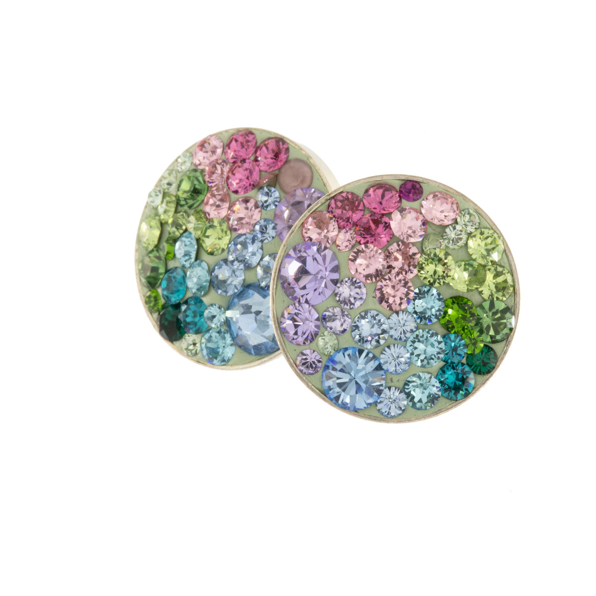 Cercei Kat'Art Minichaton Blue - Green - Rose