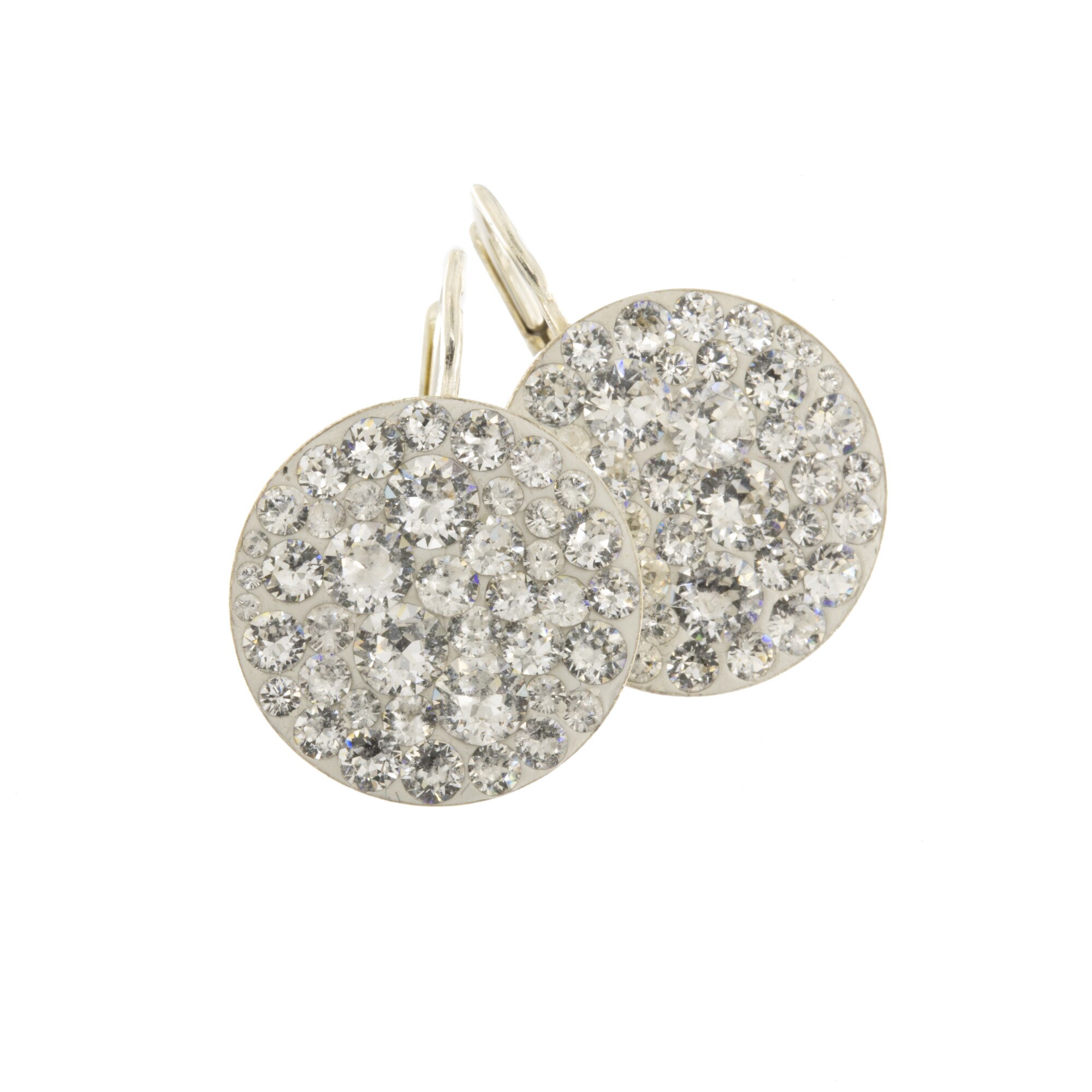 Cercei Kat'Art Minichaton Crystal Clear - Leverback