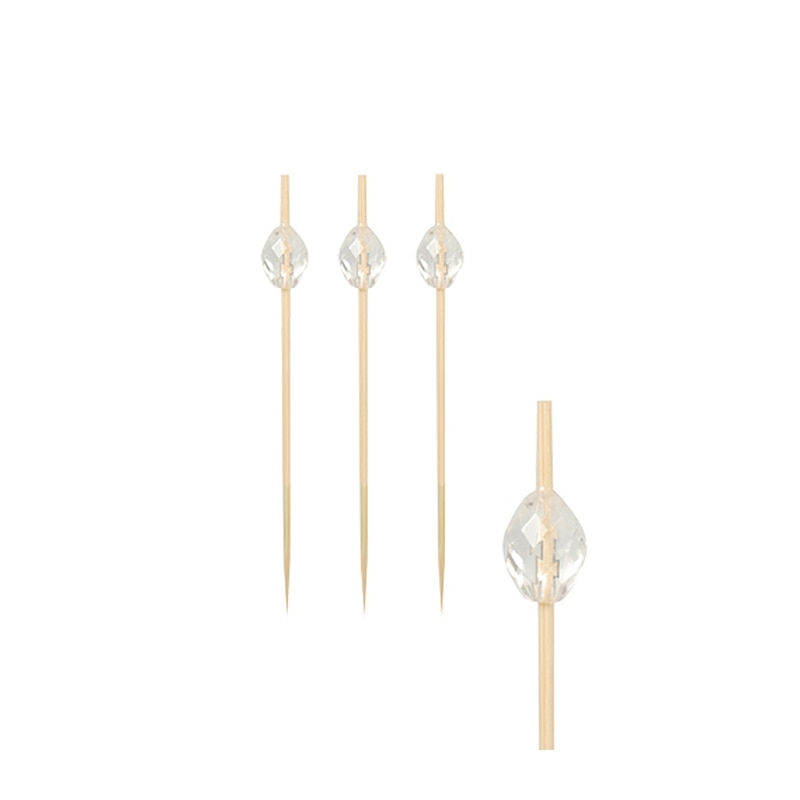 Set 100 tepuse pentru Fingerfood, din bambus, lungime 90mm