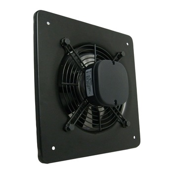 Ventilator industrial axial de perete, Dospel WOKS 250, Negru, diametru 250 mm, 1600 mc/h, IPX4, 90 W Ventilator industrial axial de perete, Dospel WOKS 250, Negru, diametru 250 mm, 1600 mc/h, IPX4, 90 W